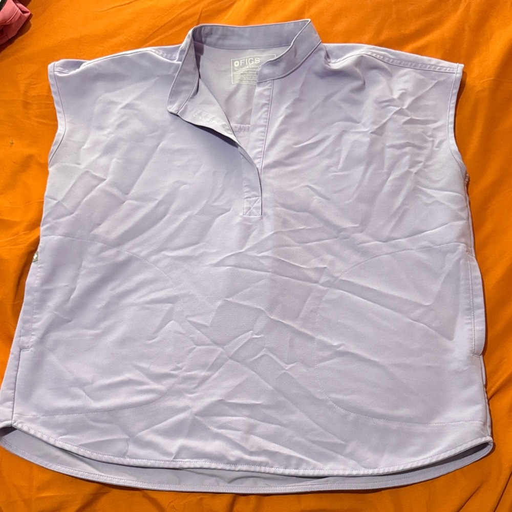 Figs Women's Light Purple Shirt